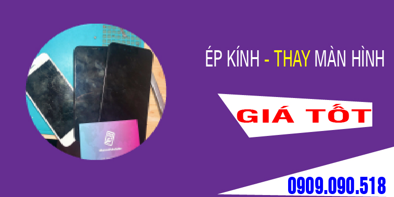 Hình 1: Ép kính giá tốt tại Long Biên